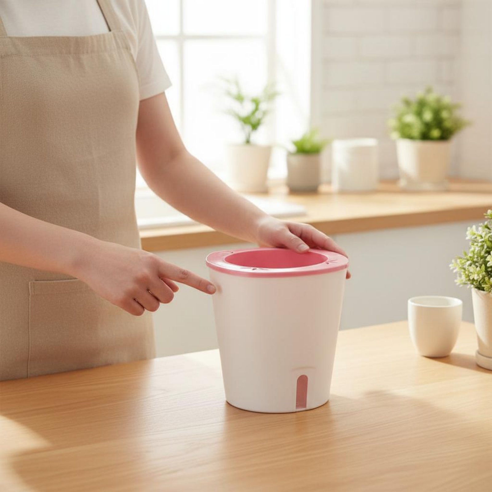 Maceta con Sistema de Autorrie - Self-Watering Planter reseña y precio